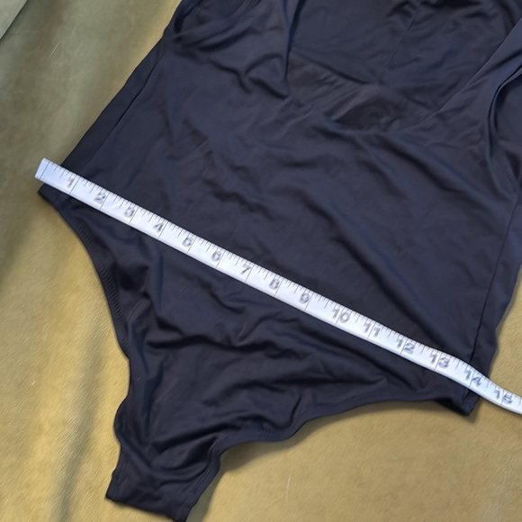 Solid & Striped x Madewell Annemarie One-Piece Swimsuit in Black Medium 76 - Picture 6 of 8